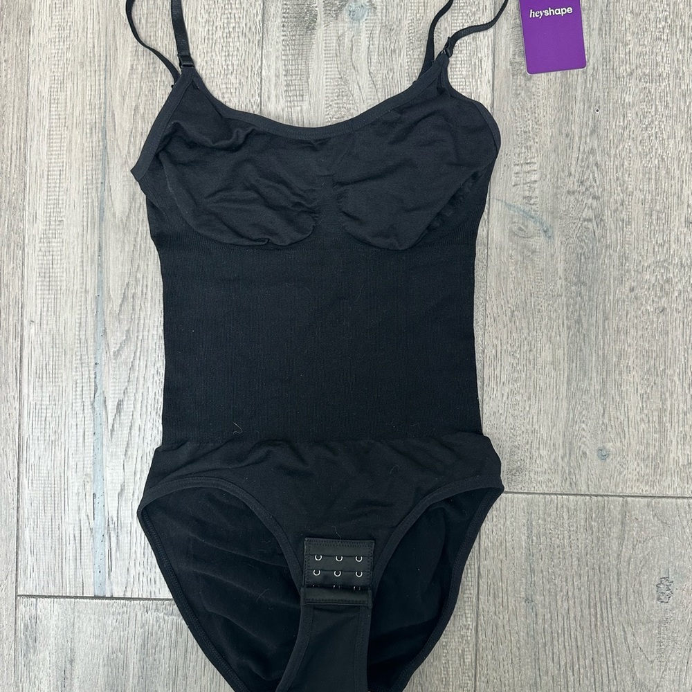 *NEW* Hey Shape Snatched Shapewear Black Bodysuit